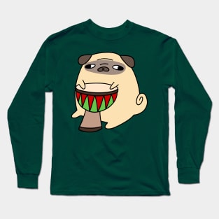 Djembe Pug Long Sleeve T-Shirt